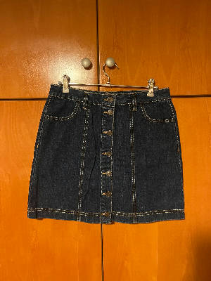 Midi Denim Skirt 1