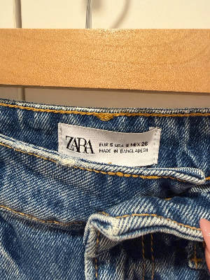 Zara Blue Denim Skirt 2