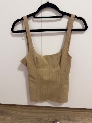 Striped Open Back Top 1