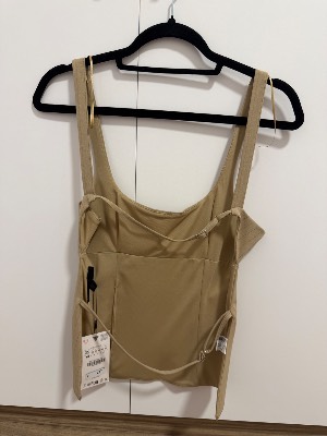 Striped Open Back Top 2