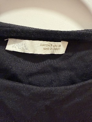 Zara Black Bodysuit  2
