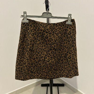 Leopard mini skirt 1