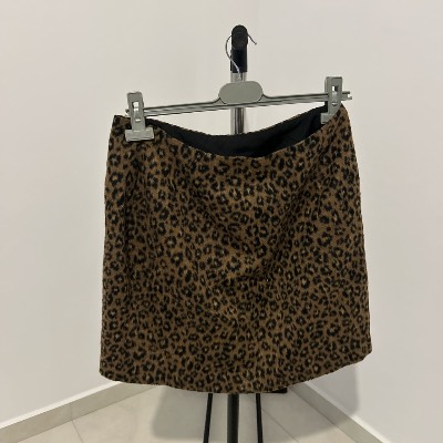 Leopard mini skirt 2