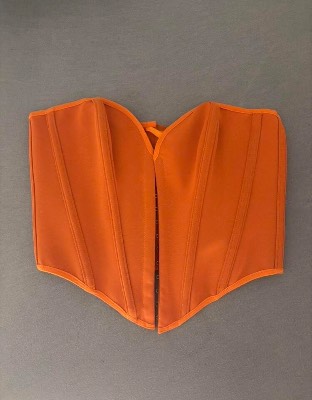 Orange Corset Top 2