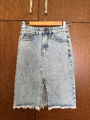 Jean skirt 1