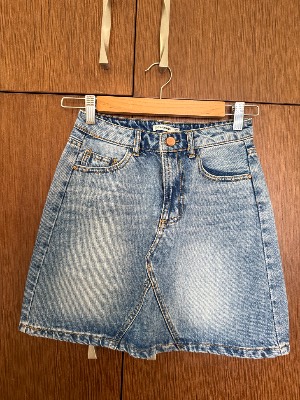 Jean skirt 1