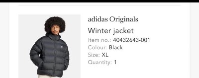 Adidas original Winter Jacket  2