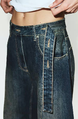 TRF OVERSIZE MID-WAIST JEANS 2