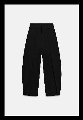 Pleated black trousers  2