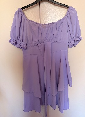 Purple dress 