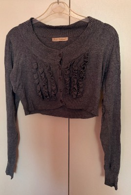 Grey top-jacket 