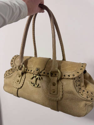 Vintage Roberto Cavalli leather bag Y2K boho 00s 2