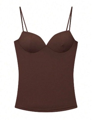 shein brown top 2