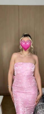 Pink dress 1