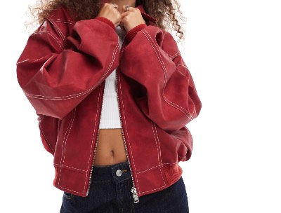 Eco leather jacket  1