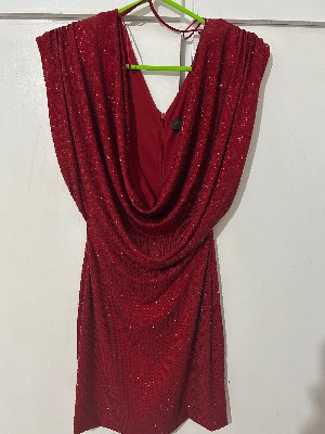 Dress Red Sparkling  2
