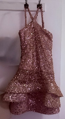 Dusty pink dress 1