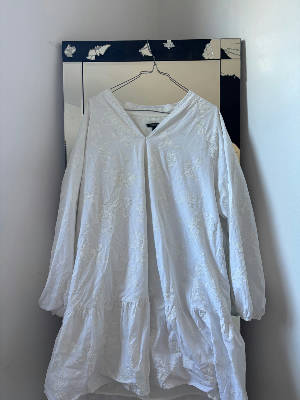 Floaty Floral V-Neck Dress Shirt 1