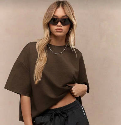 Brown Oversized Tshirt 1