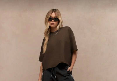 Brown Oversized Tshirt 2