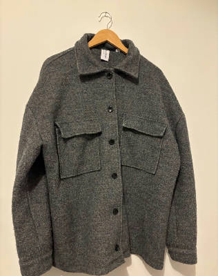 Oversized jacket, Collusion in grey 2