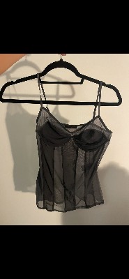 Zara mesh top