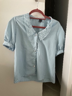 Light blue blouse 1